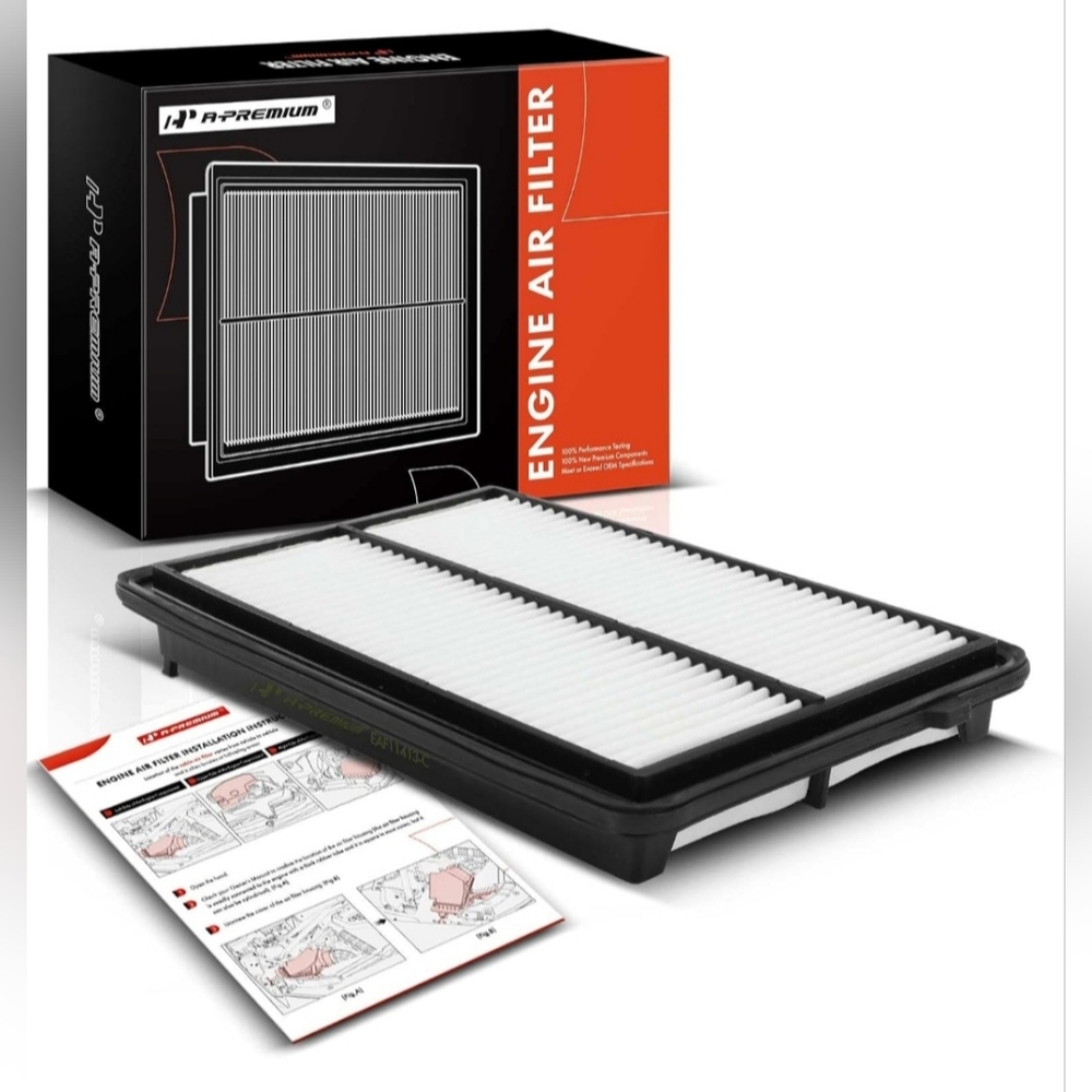 💰A-PREMIUM Engine Air Filter Acura RDX 2013-2018 Rigid Panel OEM 17220R8AA01